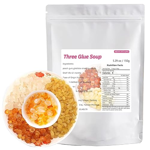 Yunnan Melocotón Goma Gleditsia Sinensis Combinación Set 5.29 oz