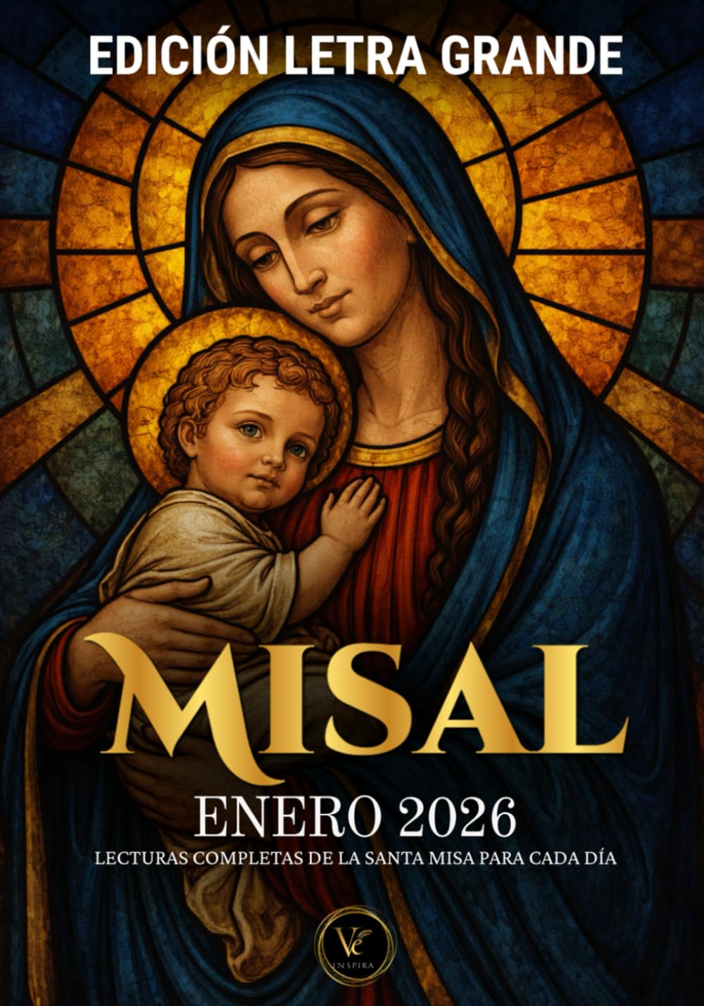 Misal – Enero 2026 | Edición Letra Grande - Lecturas completas de la Santa Misa para cada día: Incluye Calendario Litúrgico 2026 – Ciclo A (Spanish