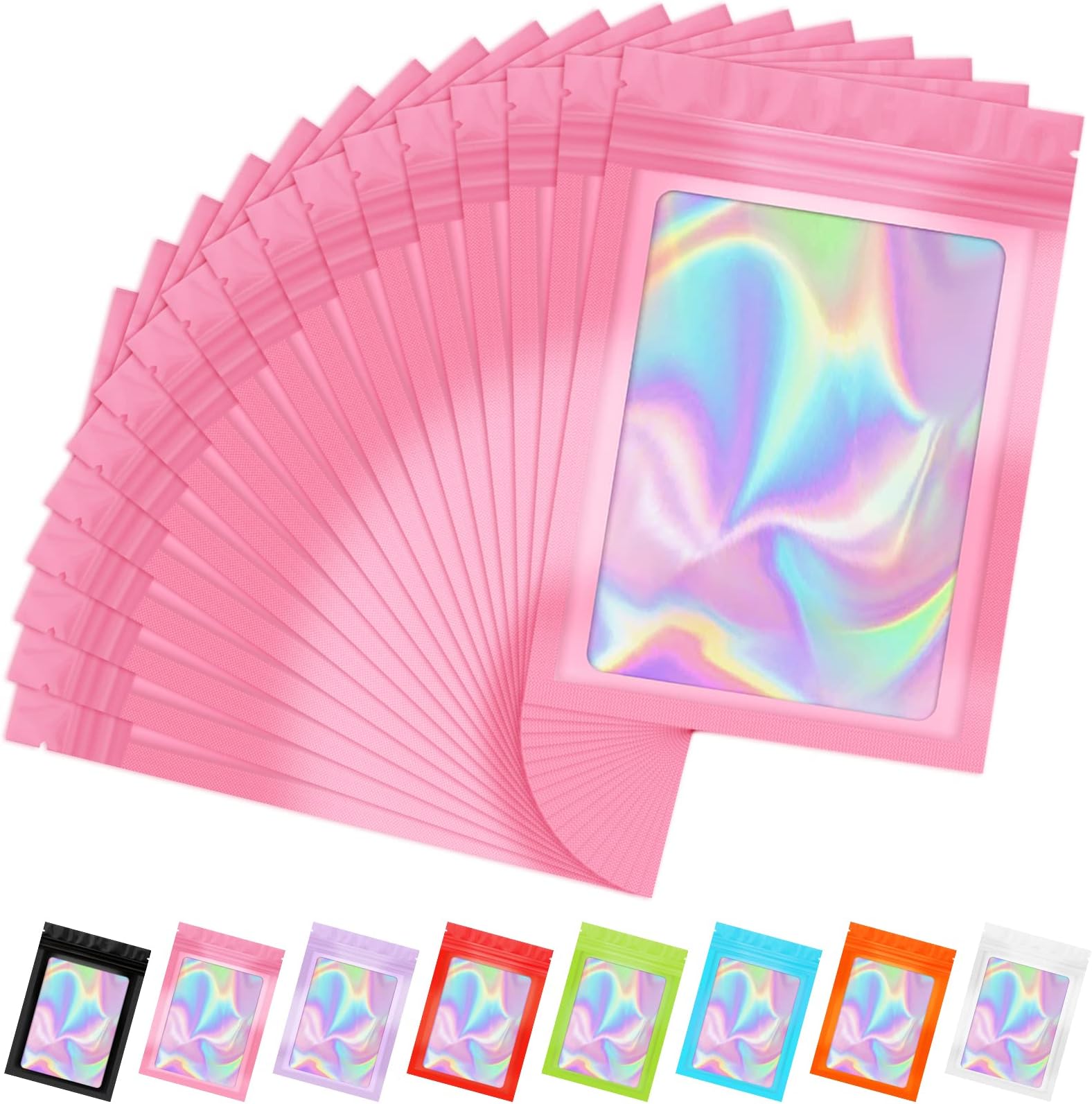 Paquete De 100 Bolsas A Prueba De Olores - Bolsas De Mylar Resellables De 3 X 4 Bolsas De Papel De Aluminio~p120282226