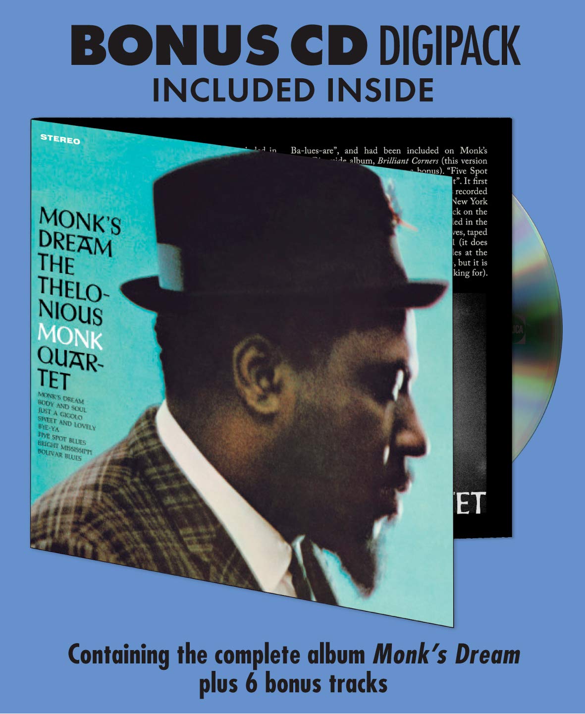 Monk's Dream (CD Digipak Included)