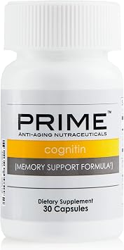 PRIME - Cognitin Memory Support Formula, Improves Memory, Helps Maintain Normal Brain Physiology, Supports Overall Cognitive Performance, Market America 30 Servings