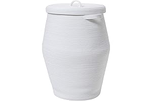 26" x 20" Woven Storage Basket with Lid