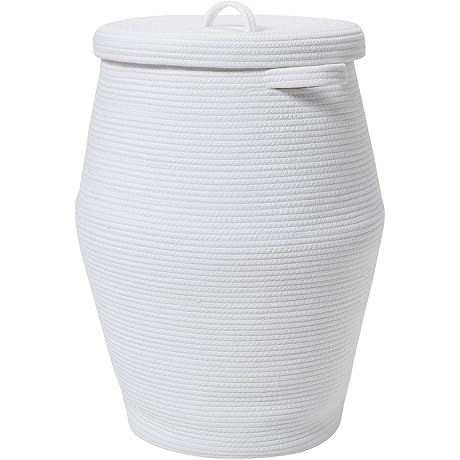 26" x 20" Woven Storage Basket with Lid