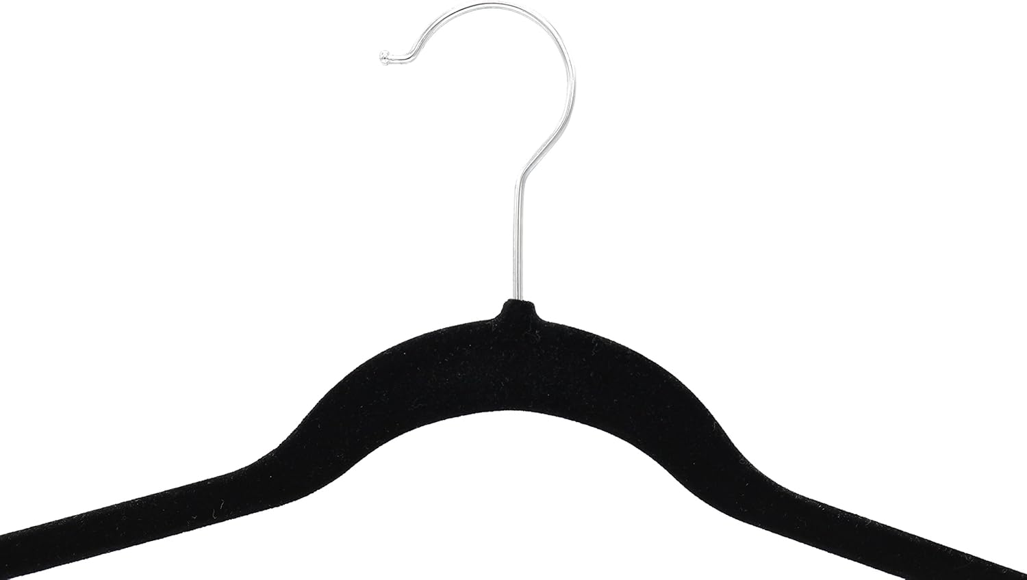 Velvet Suit Hangers, 50 PACK, Non-Slip, Ultra Thin, 10 lbs Capacity, 360 Degree Chrome Swivel Hook, Great for Suits, Pants, & Dresses