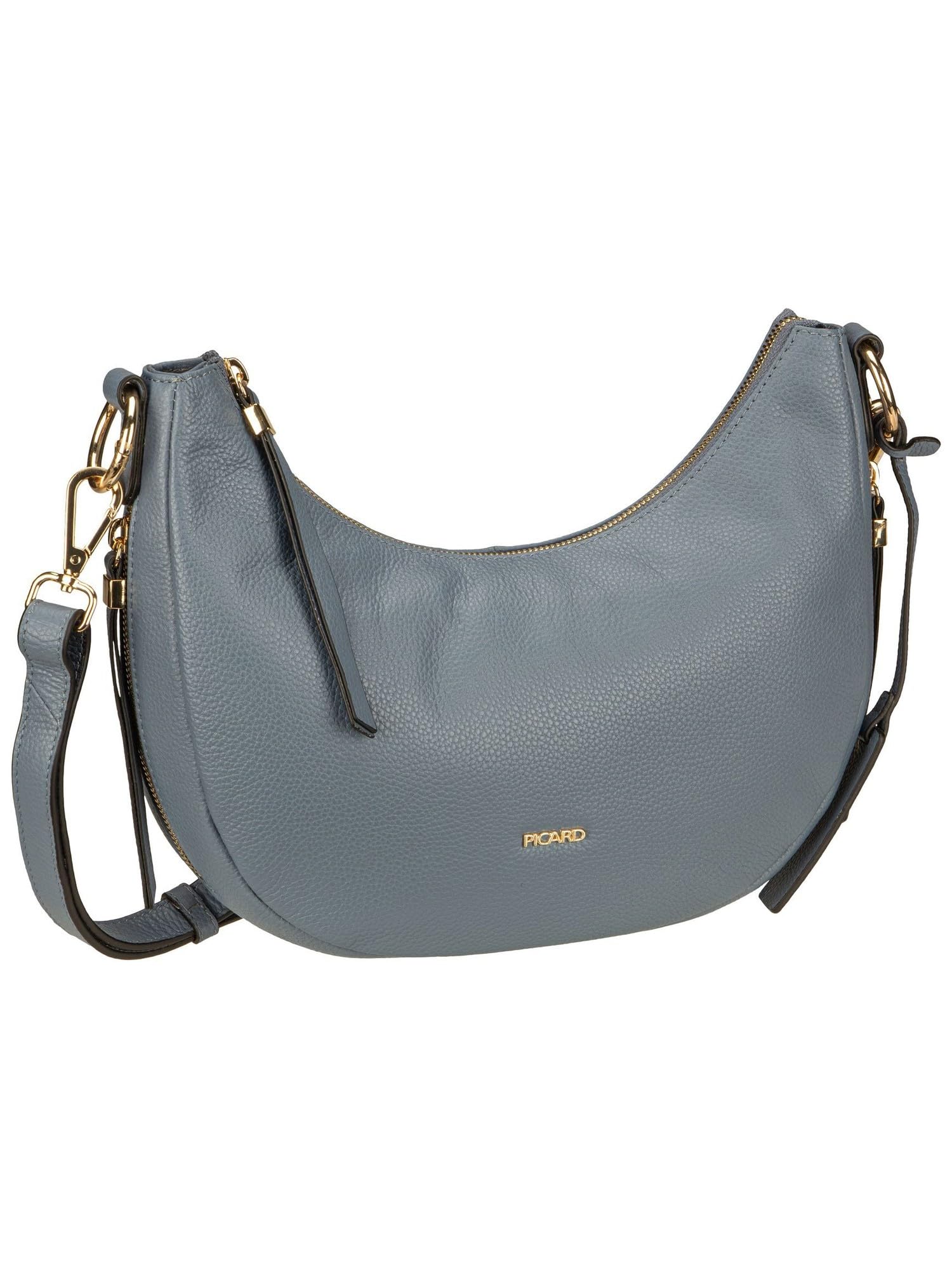Sac à épaule Picard Java Cross Bag denim bleu gris petit format compact - 6