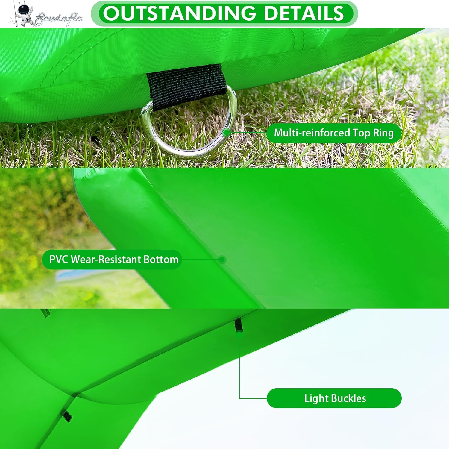 20ft Inflatable Start Finish Line Arch Green with Powerful Blower, Outdoor Hexagon Inflatable Archway for 5K Race,Party,Advertising Commerce
