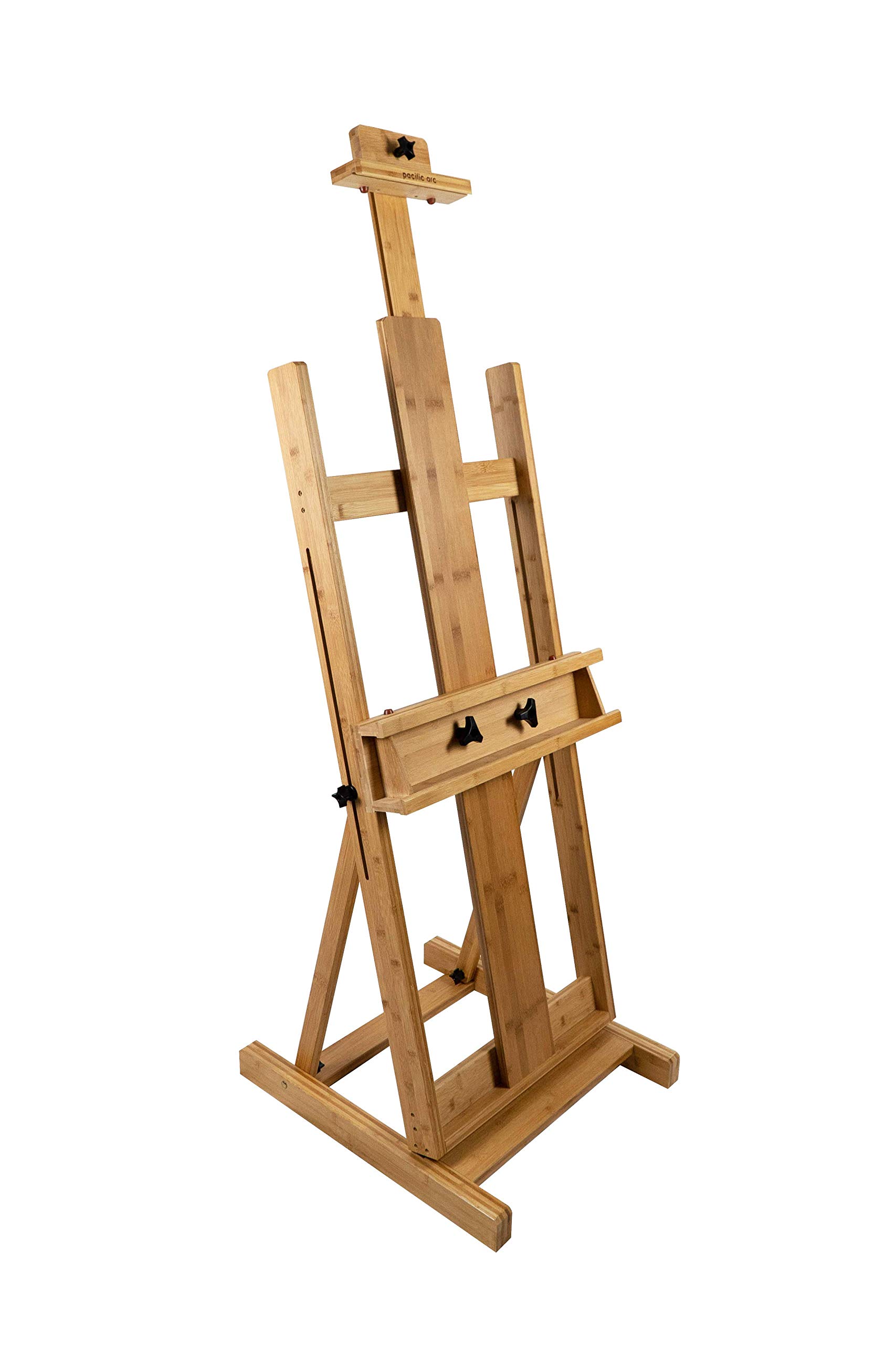 Buy Pacific Arc Large Studio HFrame Easel Solid Bamboo Wood Artist