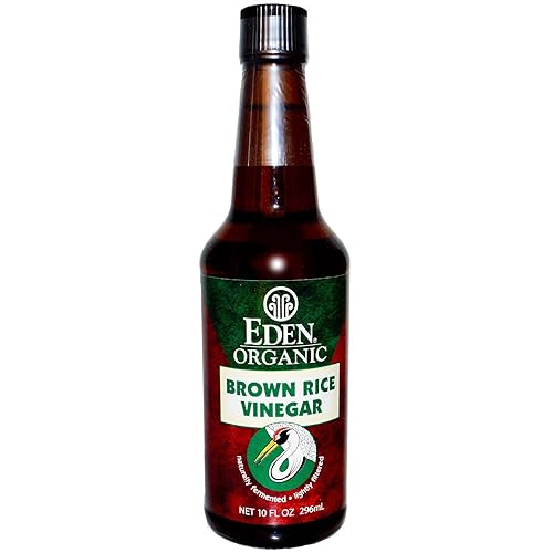 Eden Foods, Orgánico, Vinagre de arroz integral, 10 fl oz (10.0 fl oz) - 2 piezas