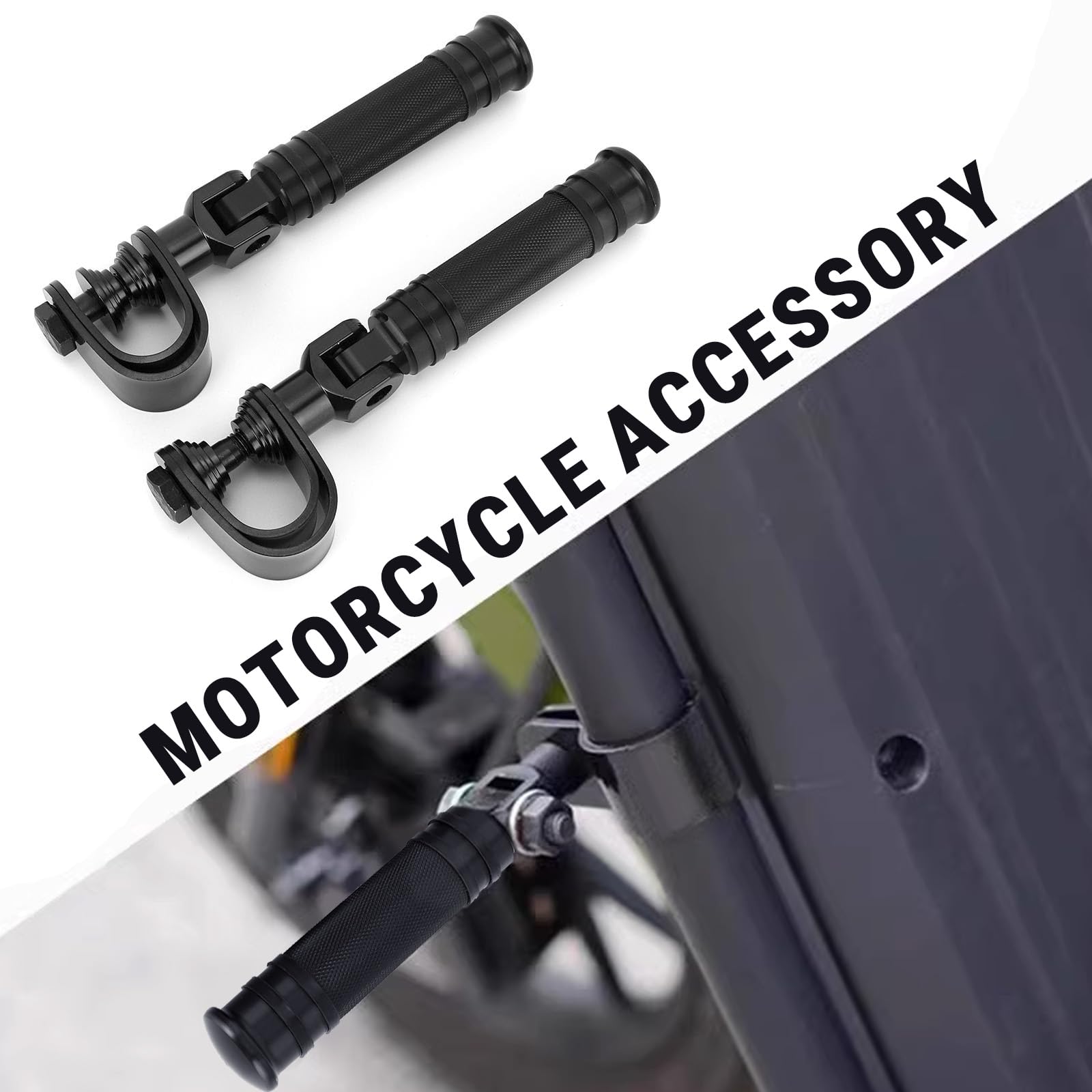 Poggiapiedi per Moto Universale CNC Poggiapiedi per Moto Pedale Accessorio per Montaggio