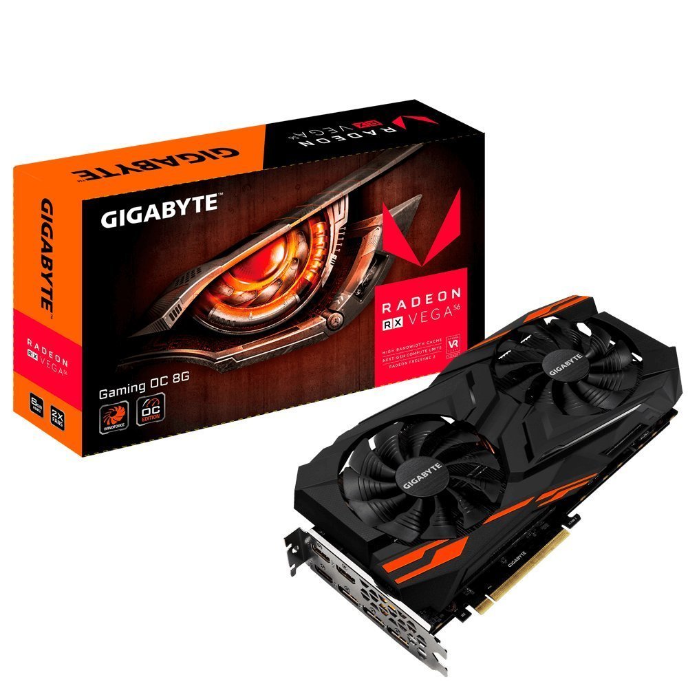 Amazon | Gigabyte Radeon RX Vega 56ゲームOC 8 Gグラフィックカード