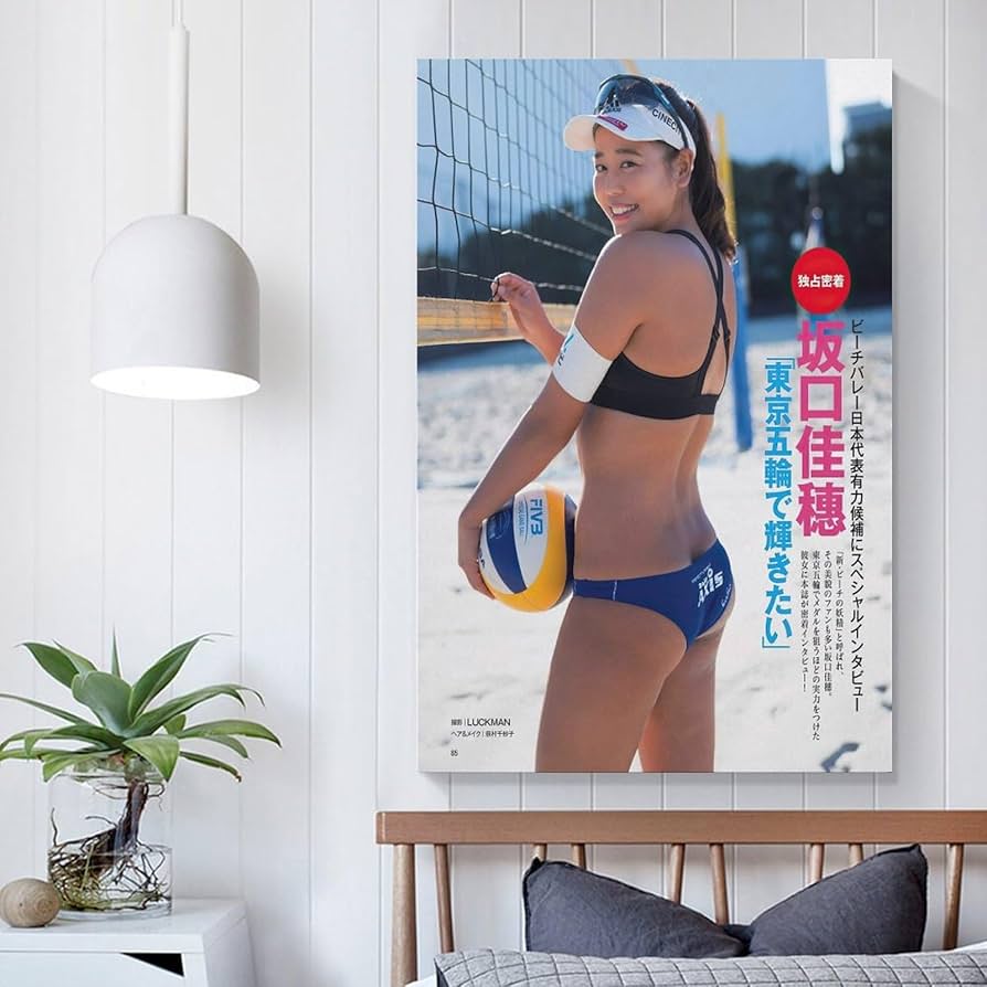 坂口佳穗 Beachside VENUS サイン入りポスター付き Yahoo!オークション - Beachside VENUS ビーチバレーの妖精たち