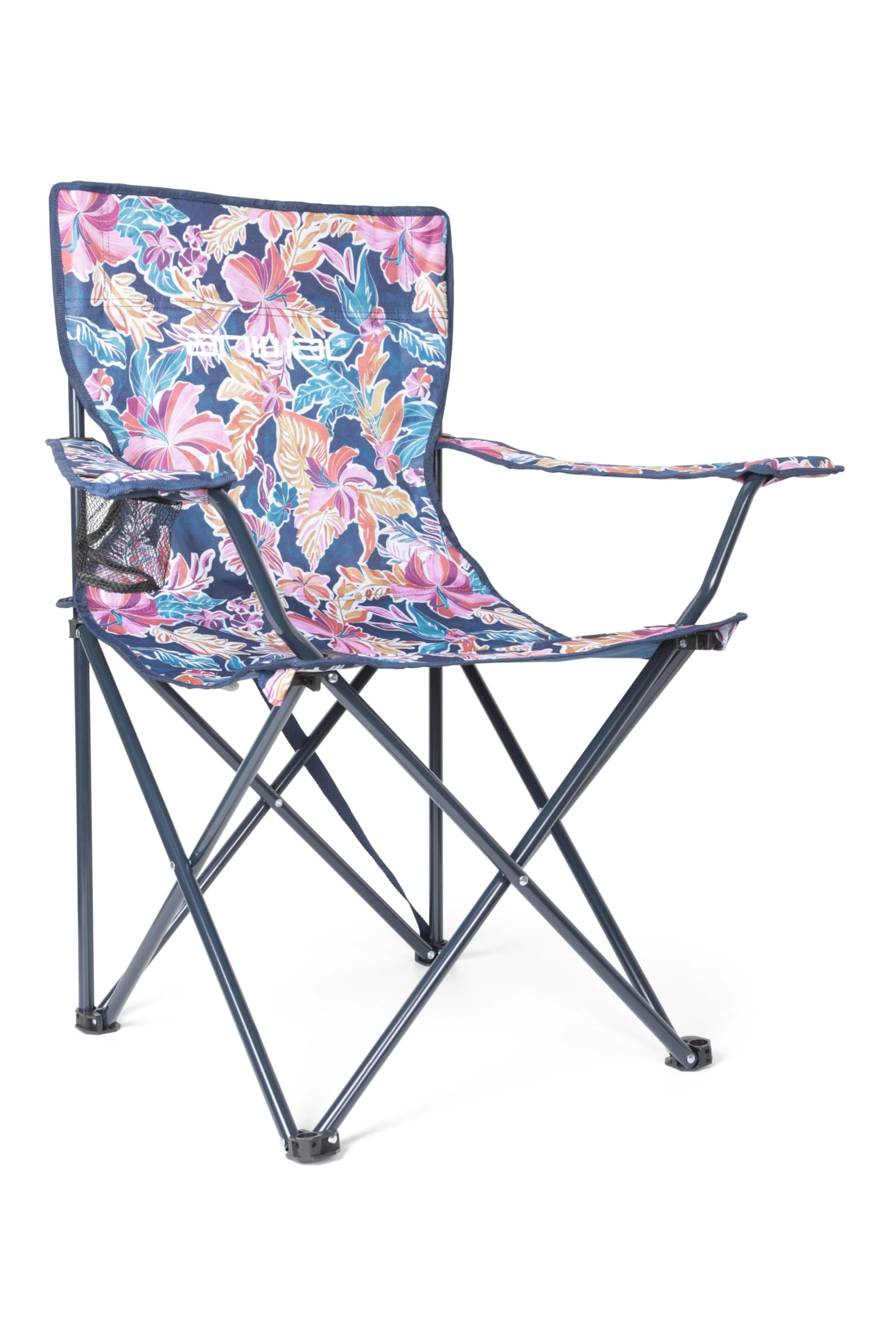Animal Folding Patterned Chair - Lightweight & Portable, Built-in Cupholder, Comfortable, Easy Storage - Outdoors, Camping, Picnic, Garden, Beach, Summer Pink One Size
