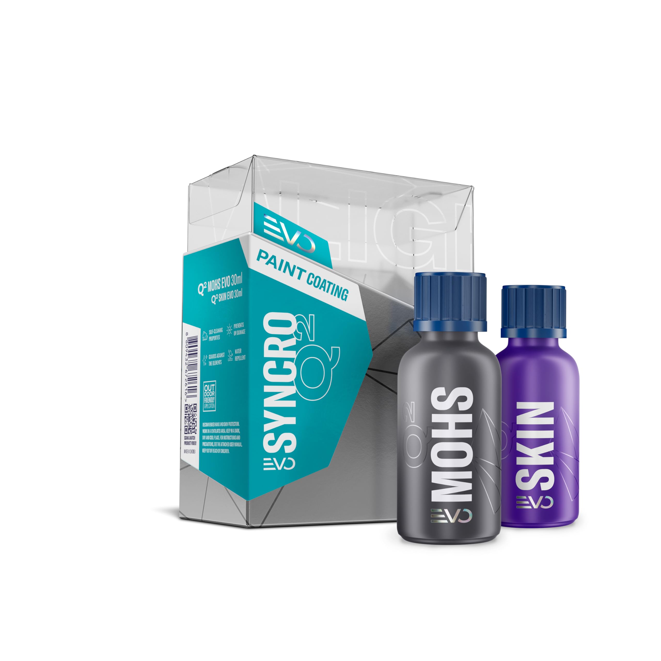 GYEON Sync Evo Ceramic Coating Kit – Mehrschichtige Keramikbeschichtung (Basis- und Decklack)