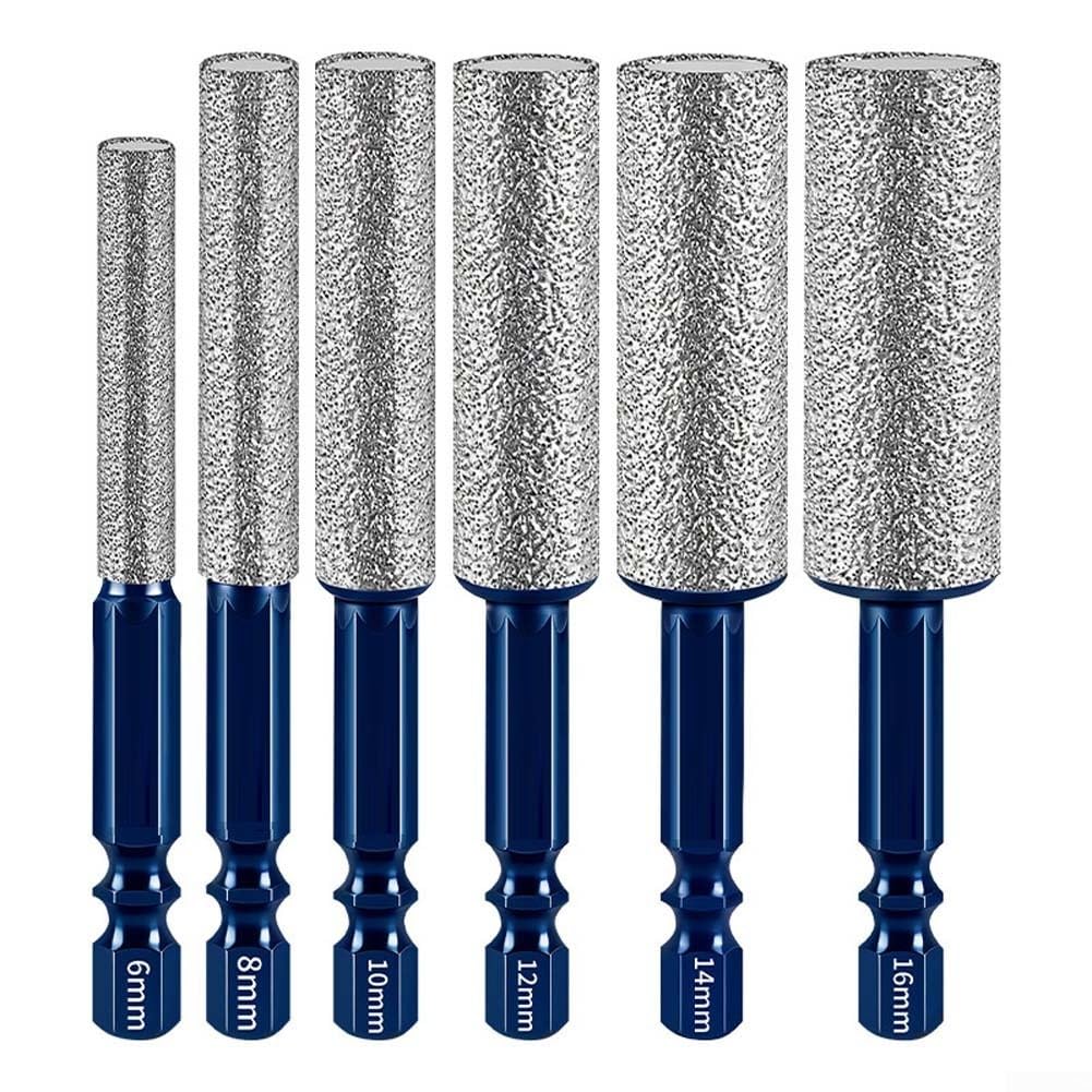 Abreagujeros de Carburo 6-16mm Taladro en Seco Mosaico