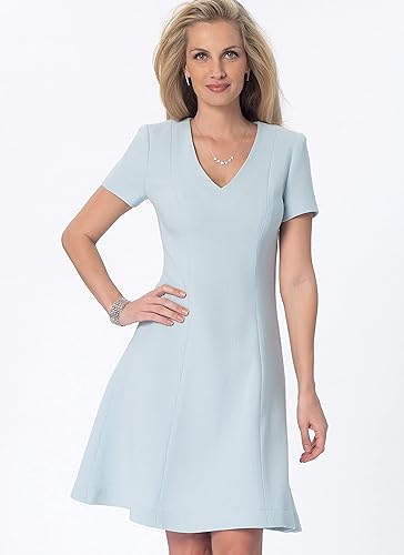 Miniatura 4 de Buttterick patrón de costura B6850 - Joya de mujer o cuello en V Fit & Flare Dresses, tamaño A (6-8-10-12-14-16-18-20-22)
