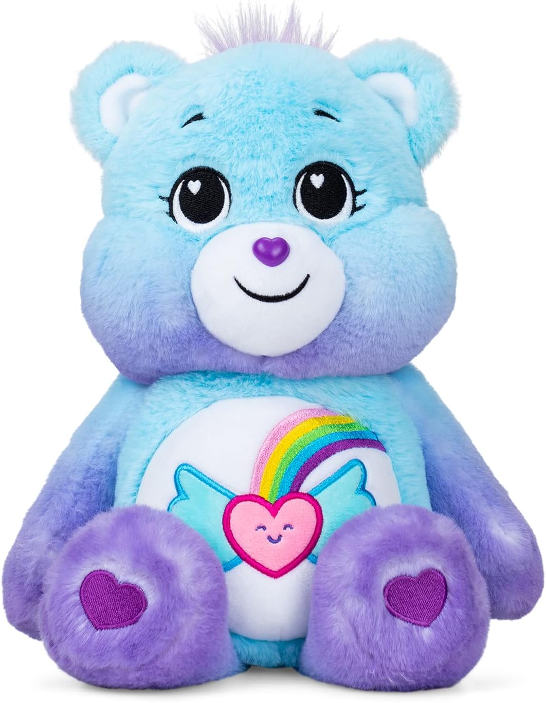 14" Medium Plush - Dream Bright Bear - Light Blue Plushie for Ages 4+ – Stuffed Animal, Soft and Cuddly – Good for Girls and Boys, Employees, Collectors, Great Valentines Day Gift for Kids