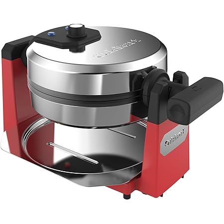 Cuisinart WAF-F10R Maker Waffle Iron, Single, Red