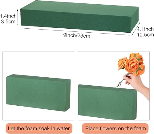 Miniatura 7 de TaoBary 16 cajas de sobres para ramo de floristería del día de la madre con bloques de espuma floral, cajas de regalo de papel, embalaje de flores,