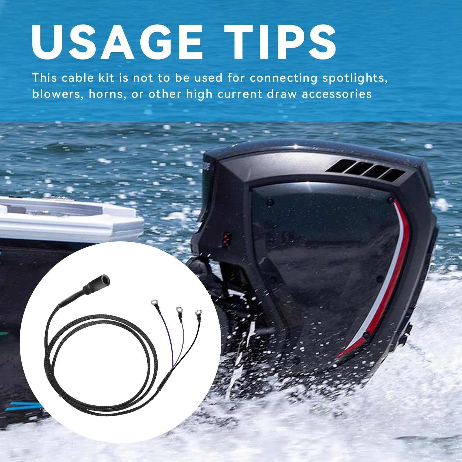 0174732 Tach Harness For Marine Engines Ciuouient Tachometer