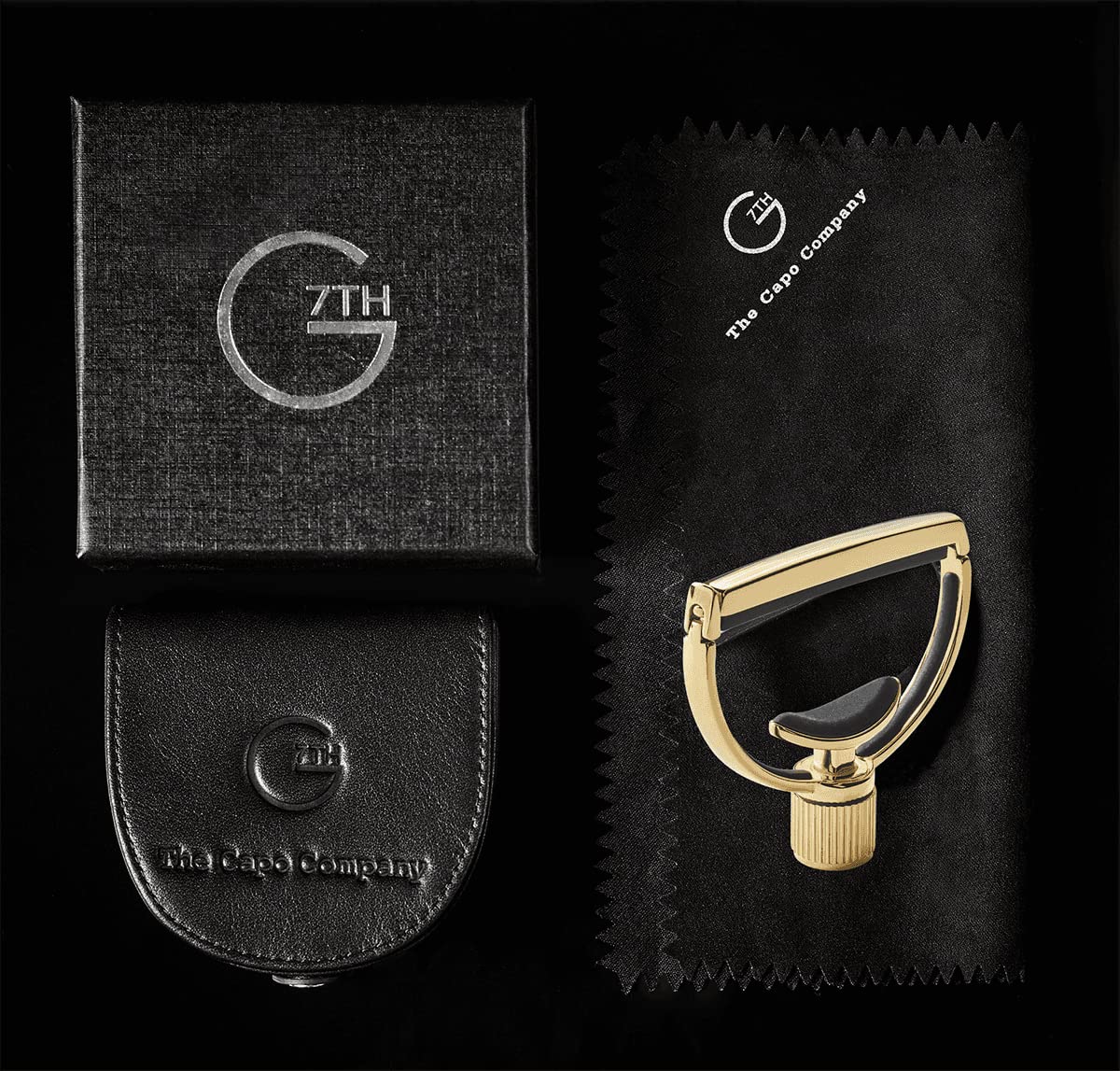 Amazon.com: G7th Heritage Guitar Capo, Gold Wide Spacing