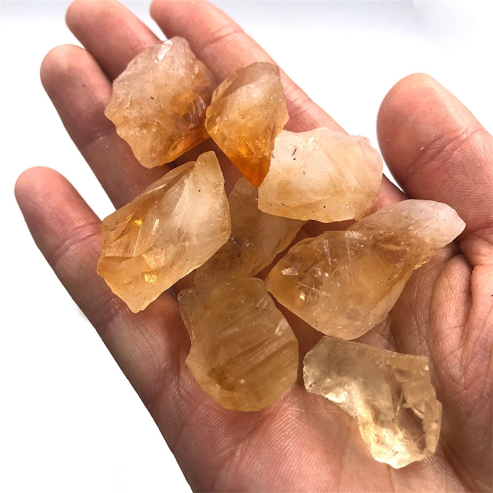 1pc Naturale Grezzo Brasile Citrino Pietra Grezza Quarzo Cristalli Roccia Acquario Casa Decorazione della Stanza della Pietra Preziosa Decorazione della Stanza