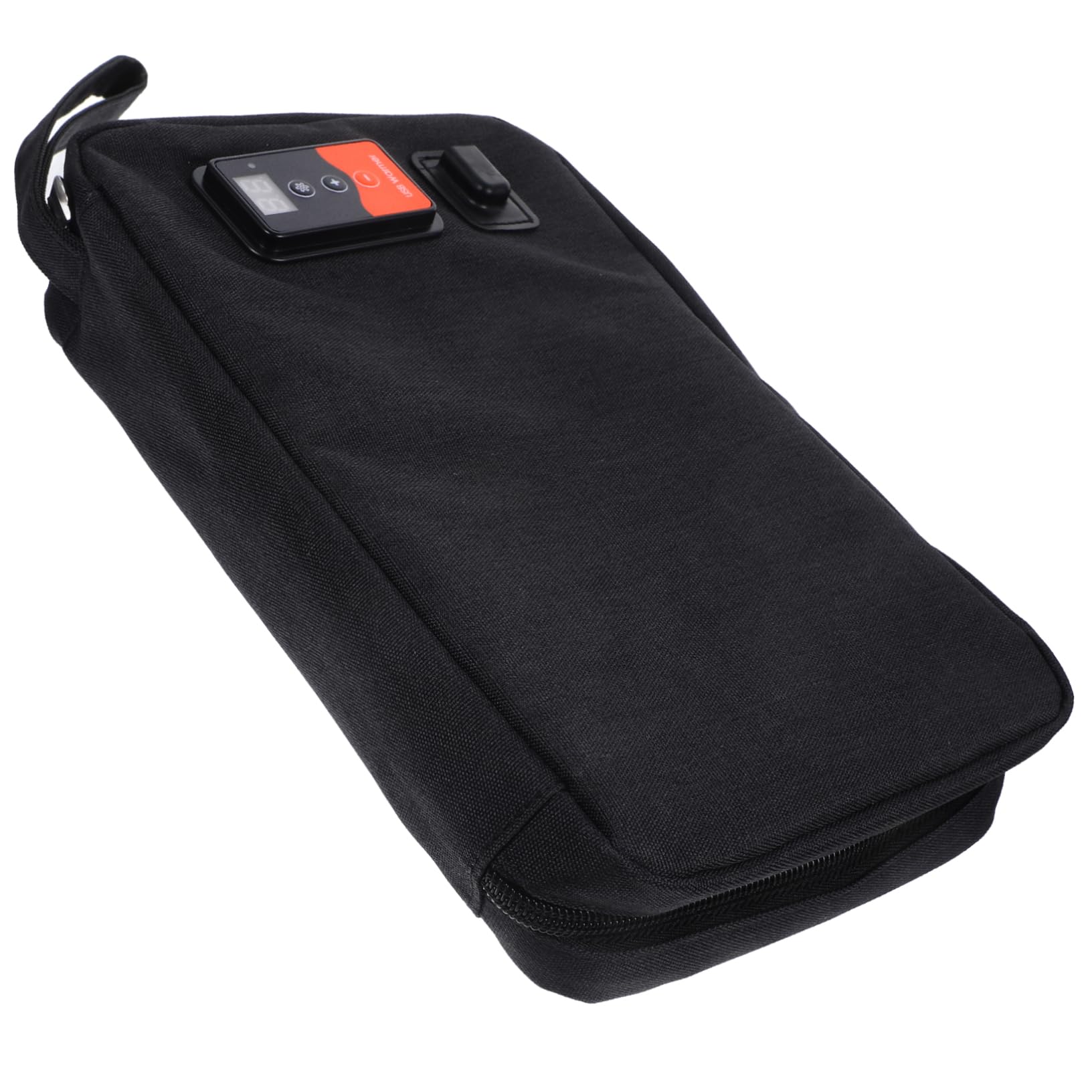 Gatuida Feuchttuchwärmer USB Tragbar mit Temperaturregelung Neopren und Polyester Schwarz für 20-80 Feuchttücher mit Integriertem Temperatursensor für Babys Drinnen und Draußen
