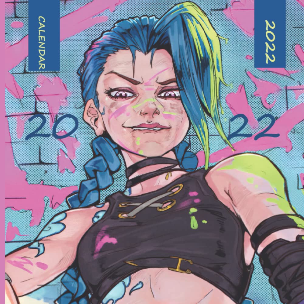 Buy Official Jinx ARCANE Jinx 2022 Monthly Planner with Exclusive