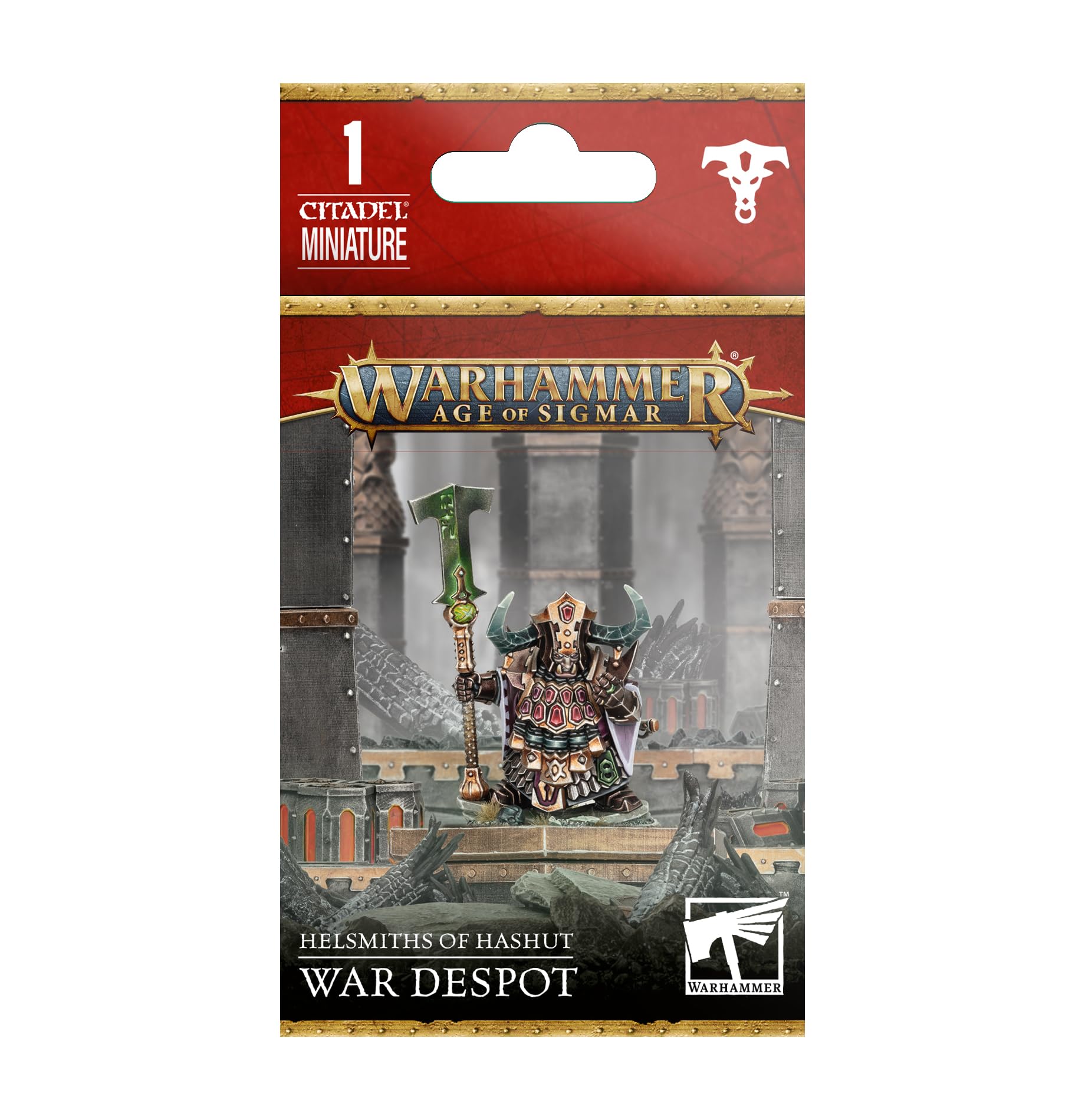 Games Workshop - Warhammer - Age of Sigmar - Helsmiths Of Hashut: War Despot, Black and Red