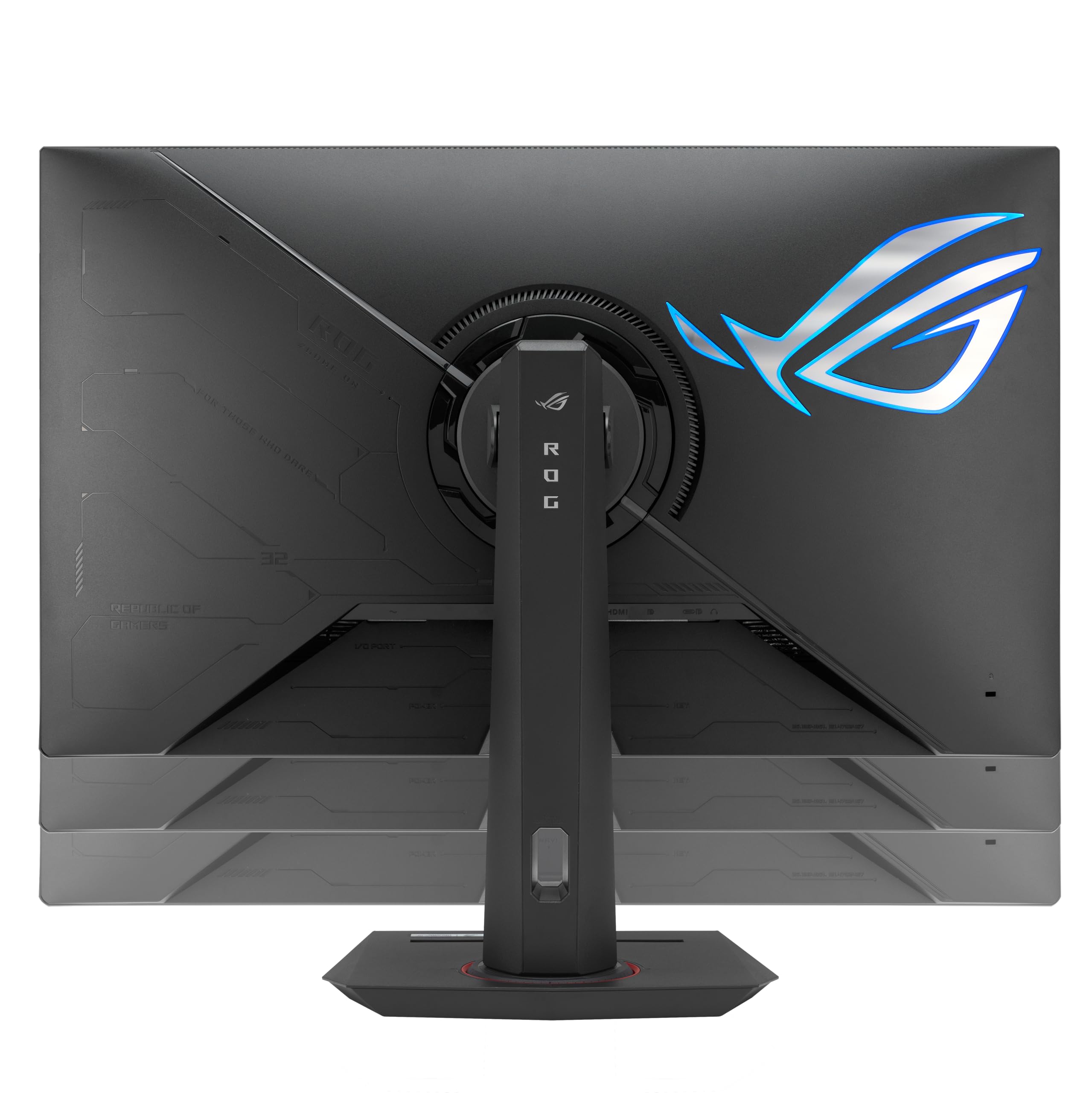 ASUS ROG Strix XG32UCG Monitor gamingowy 4K (81.6 cm, 3840 x 2160, czas reakcji 0,3 ms, szybki IPS, 4K 160 Hz/FHD 320 Hz, HDR, Aura Sync, Extreme Low Motion Blur Sync, USB-C, DisplayPort, HDMI)