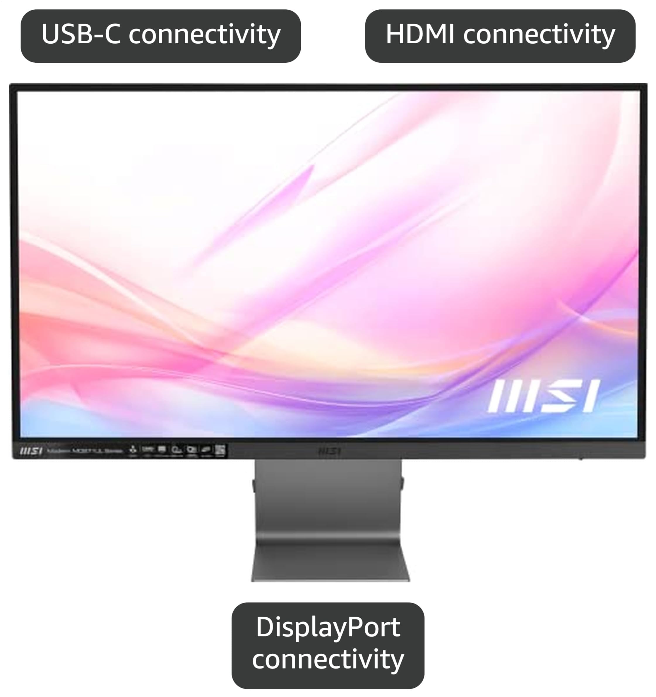 MSI モニター 本体　MD271UL Amazon.com: msi Modern MD271UL 27-inch IPS 3840 x 2160 (UHD