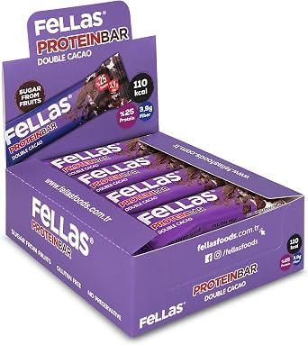 Fellas Protein Bar, Double Cocoa (12 x 32gr)