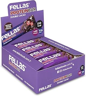 Fellas Protein Bar, Duble Kakaolu (12 x 32gr)