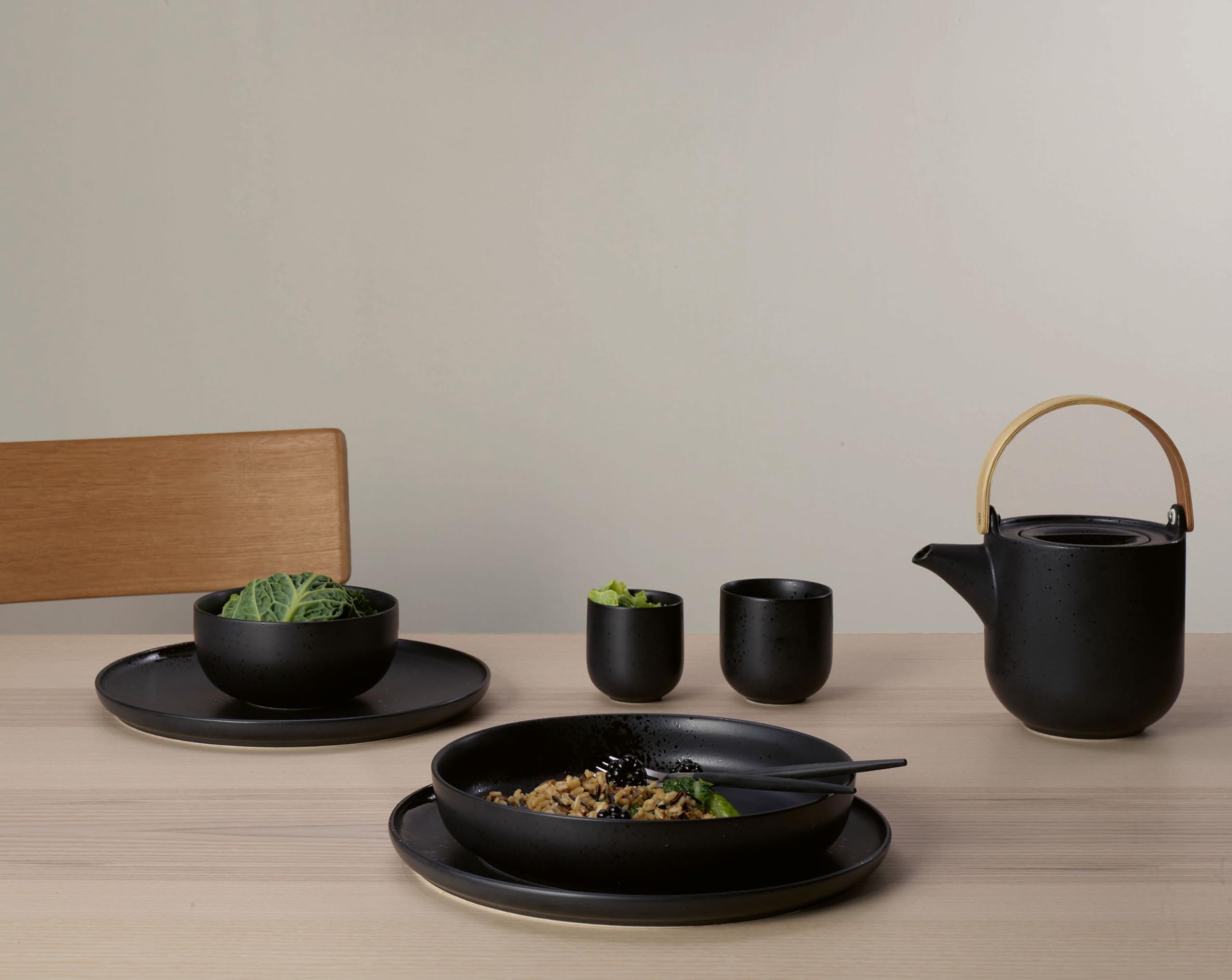 ASA Selection COPPA Buddha Bowl Kuro 18 cm Set6
