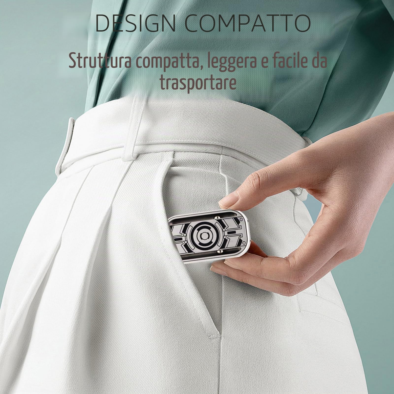 Fidget Toy in Metallo, Giocattoli Slider per Adulti, Lavoro, Studio