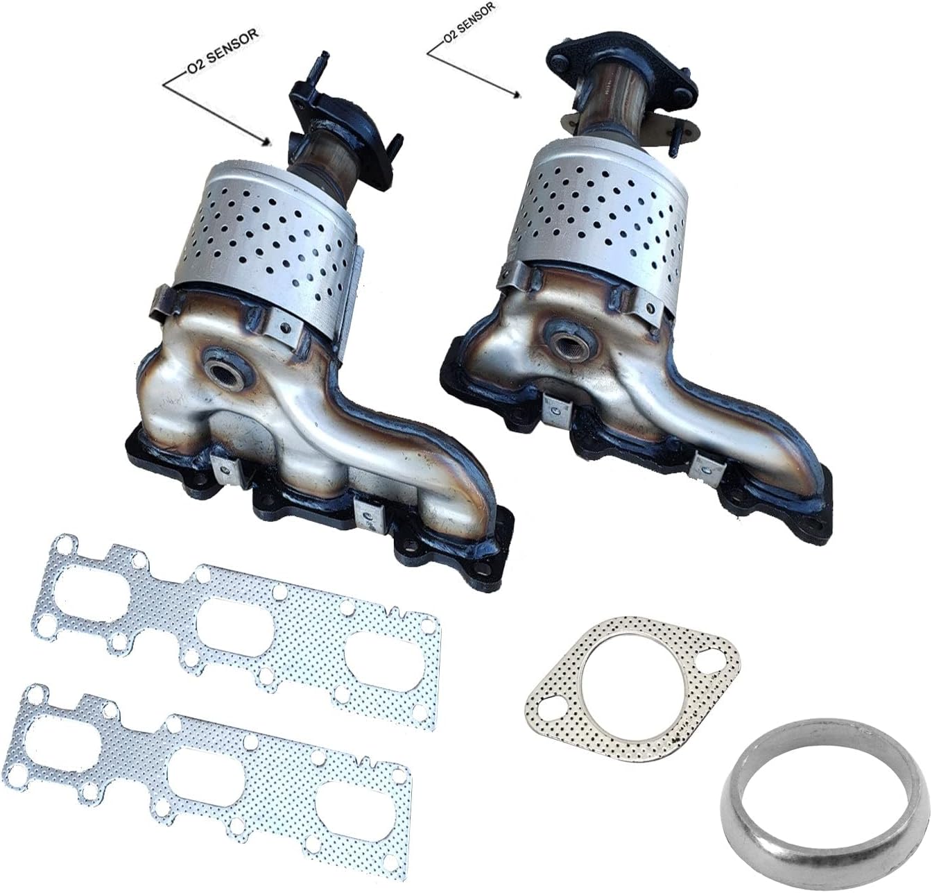 Excel Exhaust Catalytic Converters - Direct Fit Catalytic Converter Replacement/Compatible for Ford Taurus 2013 2014 2015 2016 2017 2018 2019, 3.5L Non-Turbo - EPA Compliant
