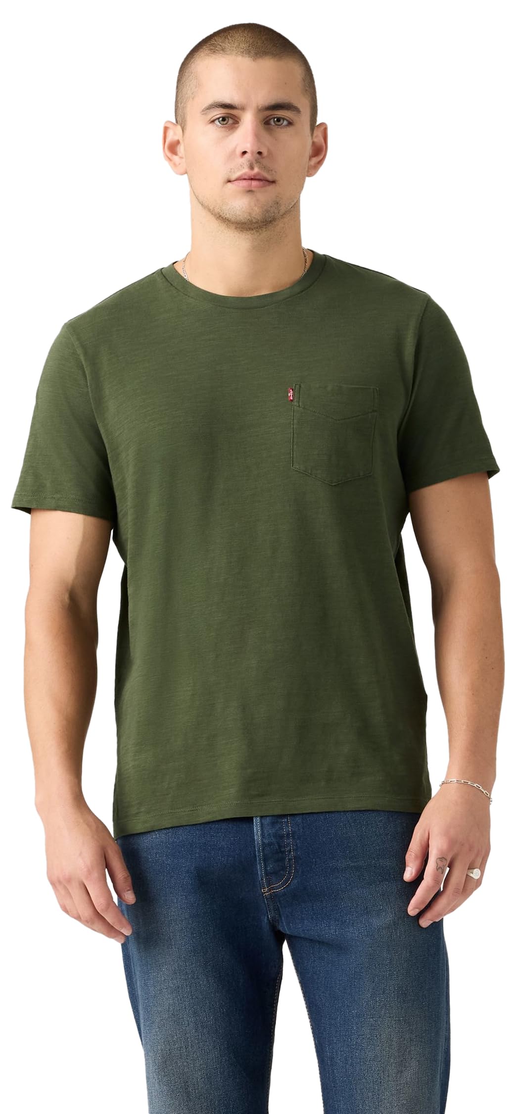 Levi's SS Classic Pocket Tee Duffel Bag Slub Je, Borsone, S
