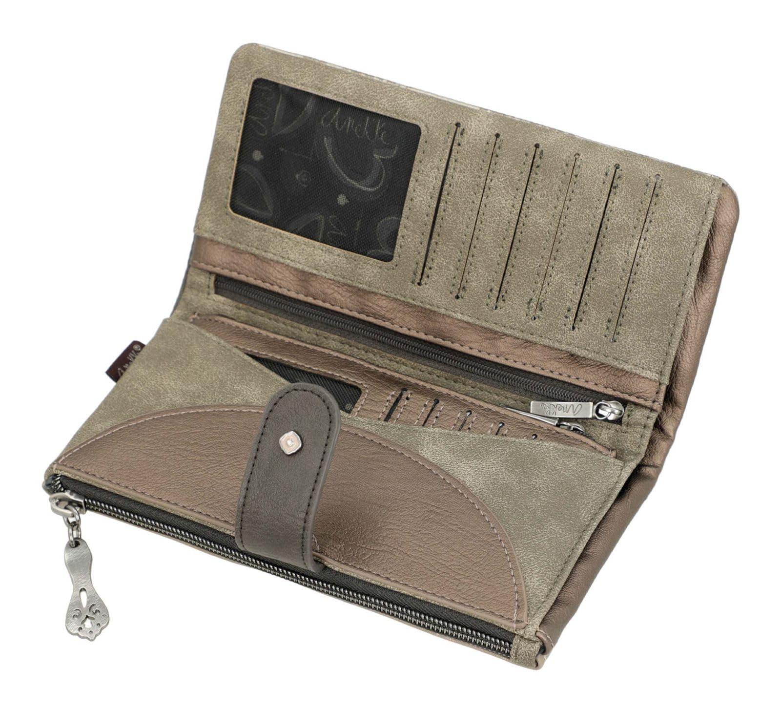 Billetero Grande Flexible RFID Real