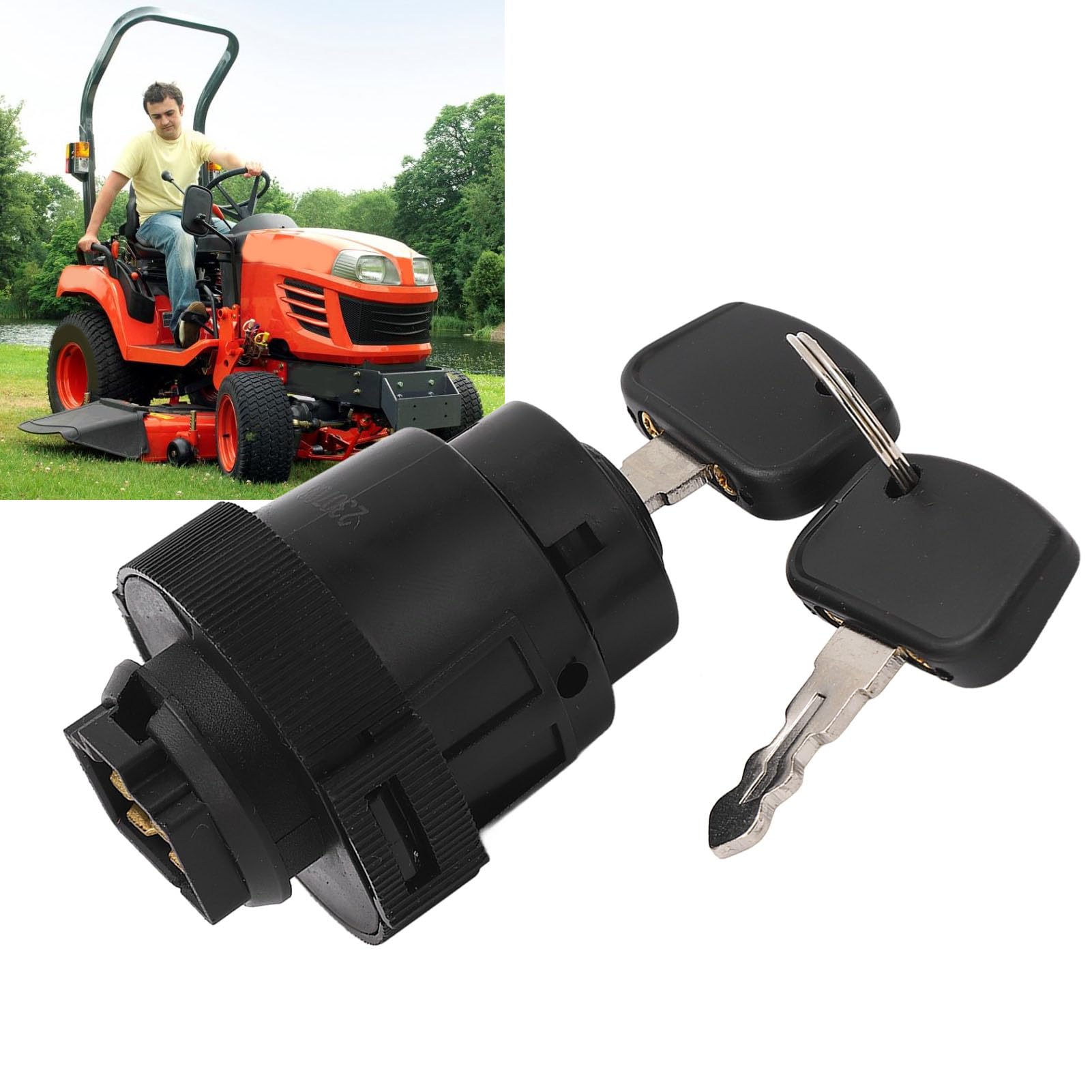 Interruttore Chiave Per Veicoli Commerciali Kubota Interruttore Di Accensione Per Kubota RTV900 E RTV1140 &ndash; Chiave Avviamento Veicoli Commerciali