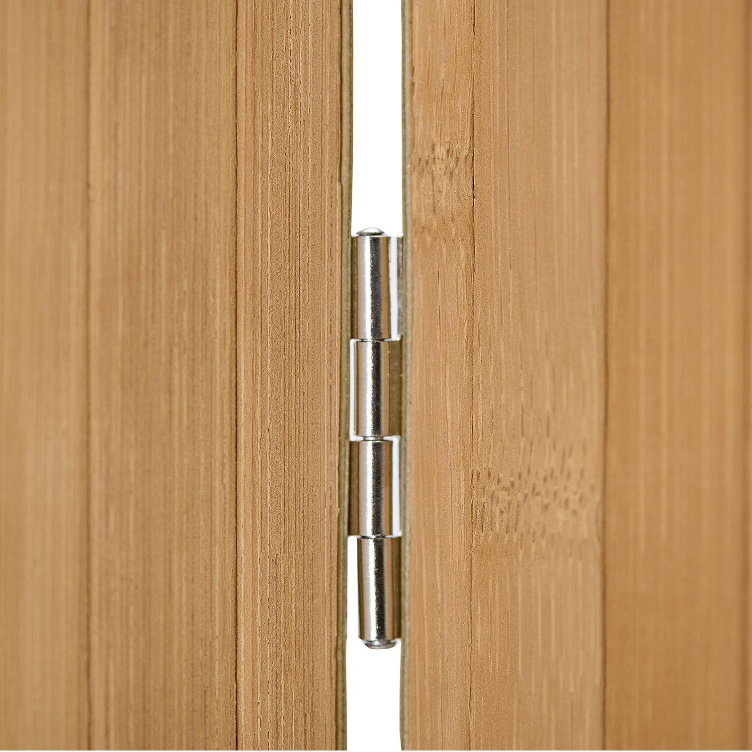 Homestyle4u 3121 parawan z naturalnego drewna bambusowego, ścianka działowa z drewna, wys. x szer.: 170 x 120 cm, ścianka działowa, sypialnia, ochrona przed wzrokiem do salonu, artykuł 3121