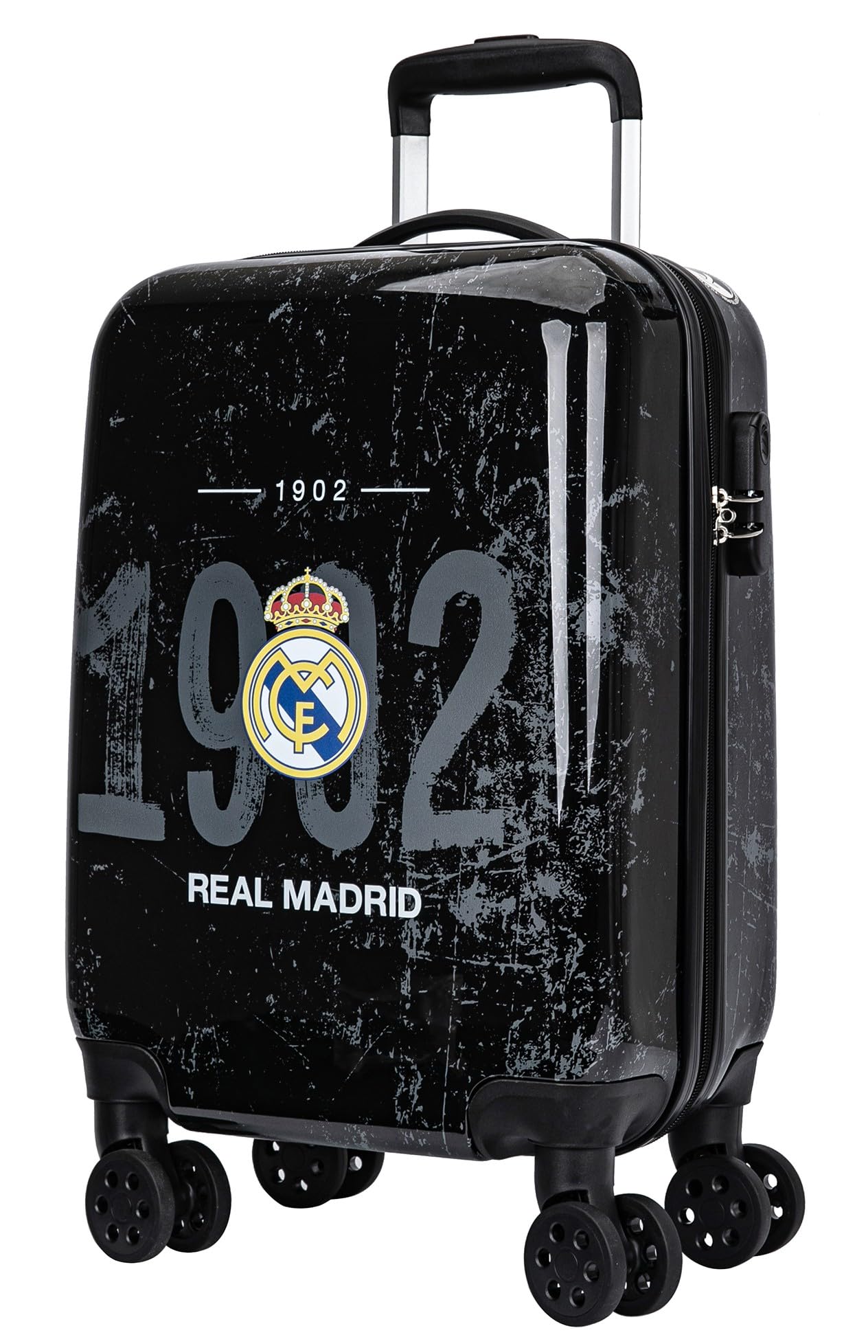 Real Madrid Maleta de Cabina Real - Colección Oficial 19 Pulgadas
