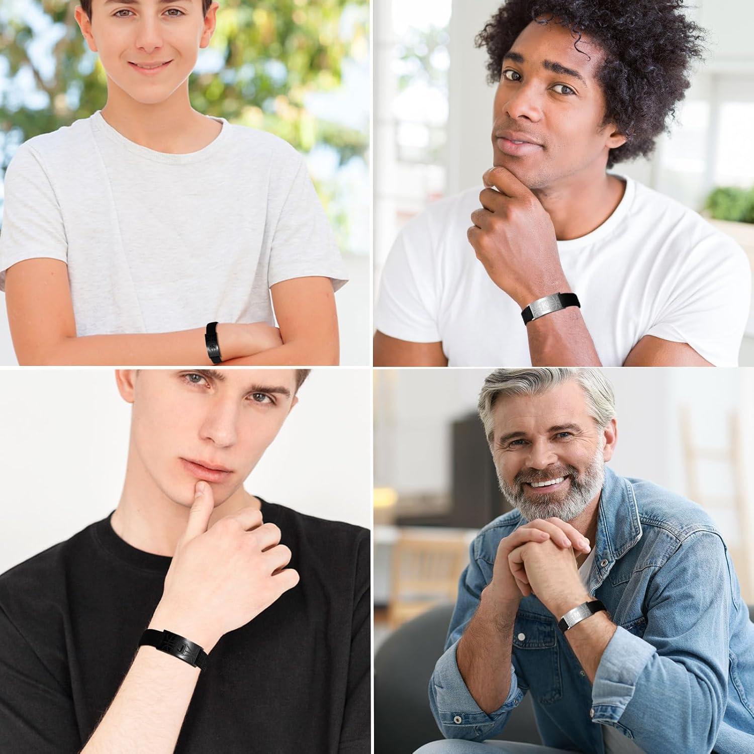 Easter Basket Stuffers-Basketball Gifts for Boys Men Youth Coach Team Kids Player Initial with A-Z Letter Basketball Bracelet Party Favors Accessories Adjustable Jewelry Gifts - Image 6