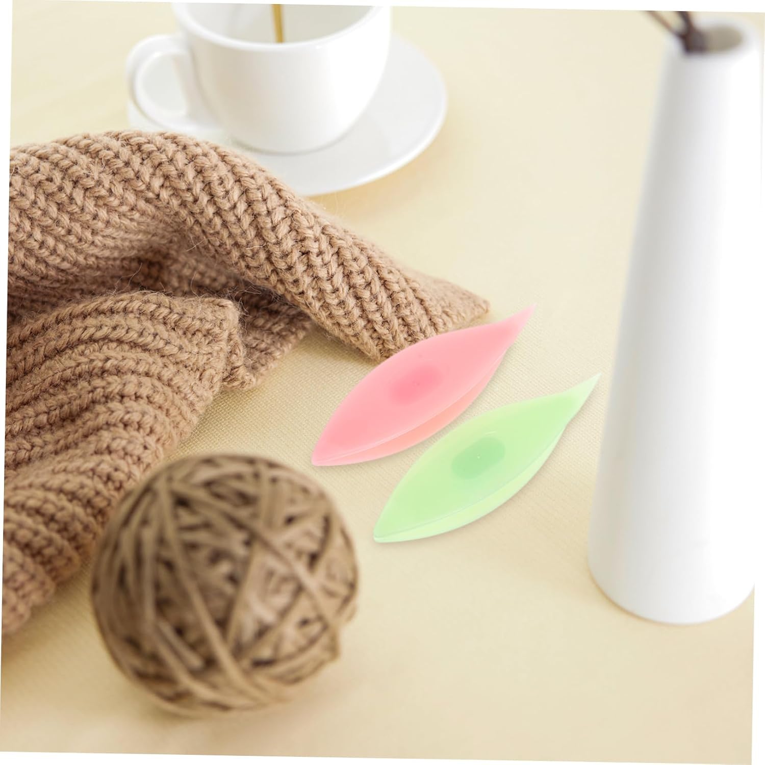 AUTSUPPL 5pcs DIY Weaving Shuttle Knitting Tools for Sweater Loom Tool Lace Shuttle Weaving Sticks Shape Accessories
