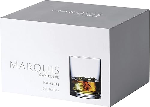 Miniatura 3 de Waterford Marquis Moments 40033803 - Vaso doble, 13.2 fl oz, cristal, 13.2 fl oz, juego de 4 unidades, transparente