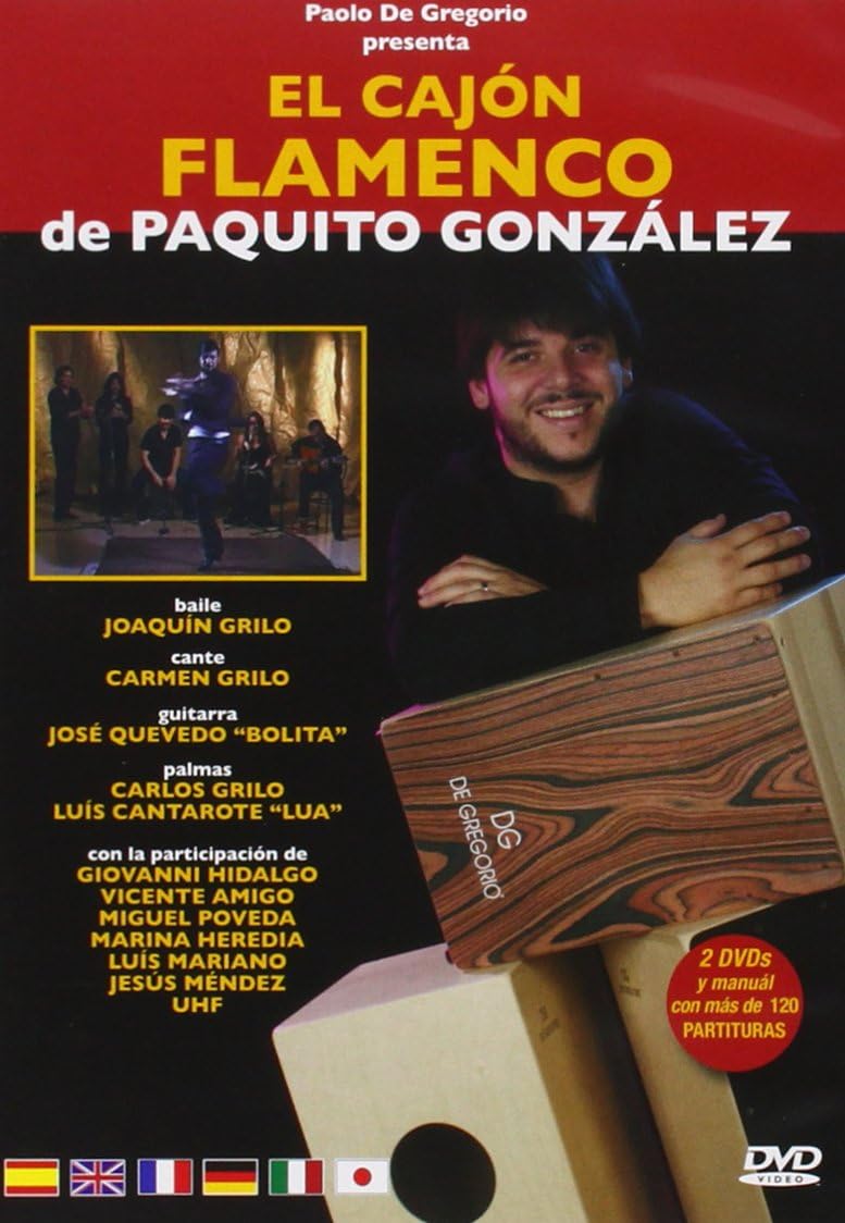 Cajon Flamenco Amazon.fr Gonzalez, Paquito DVD et Bluray
