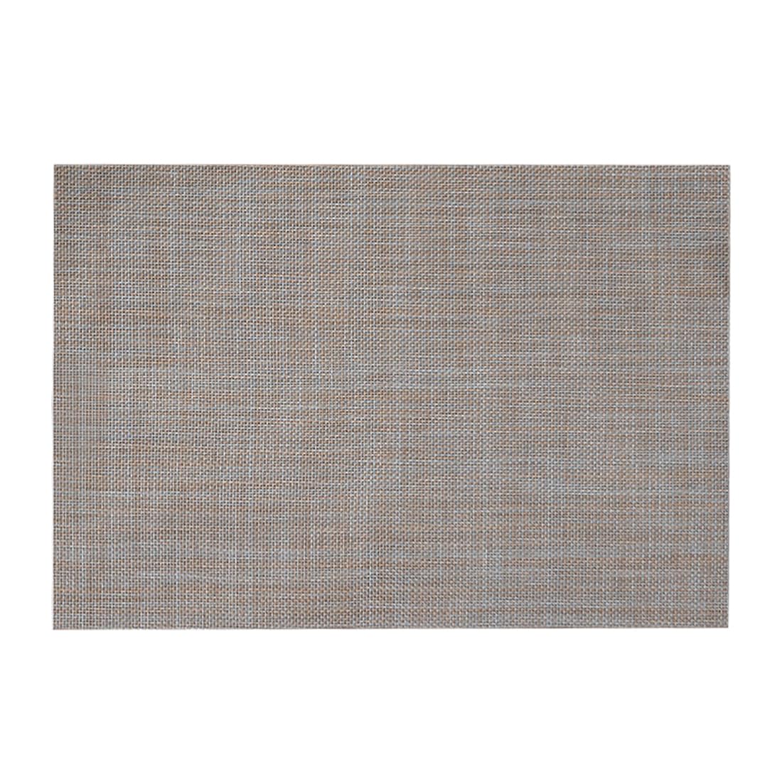 Recc Minimaliste Moderne PVC Placemat 45x30cm (17,7x11,8 Pouces) - Tapis De Table Imperméable, Tapis À Manger Durable pour Restaurants, Cuisine, Usage De Bureau,Gris,10pcs