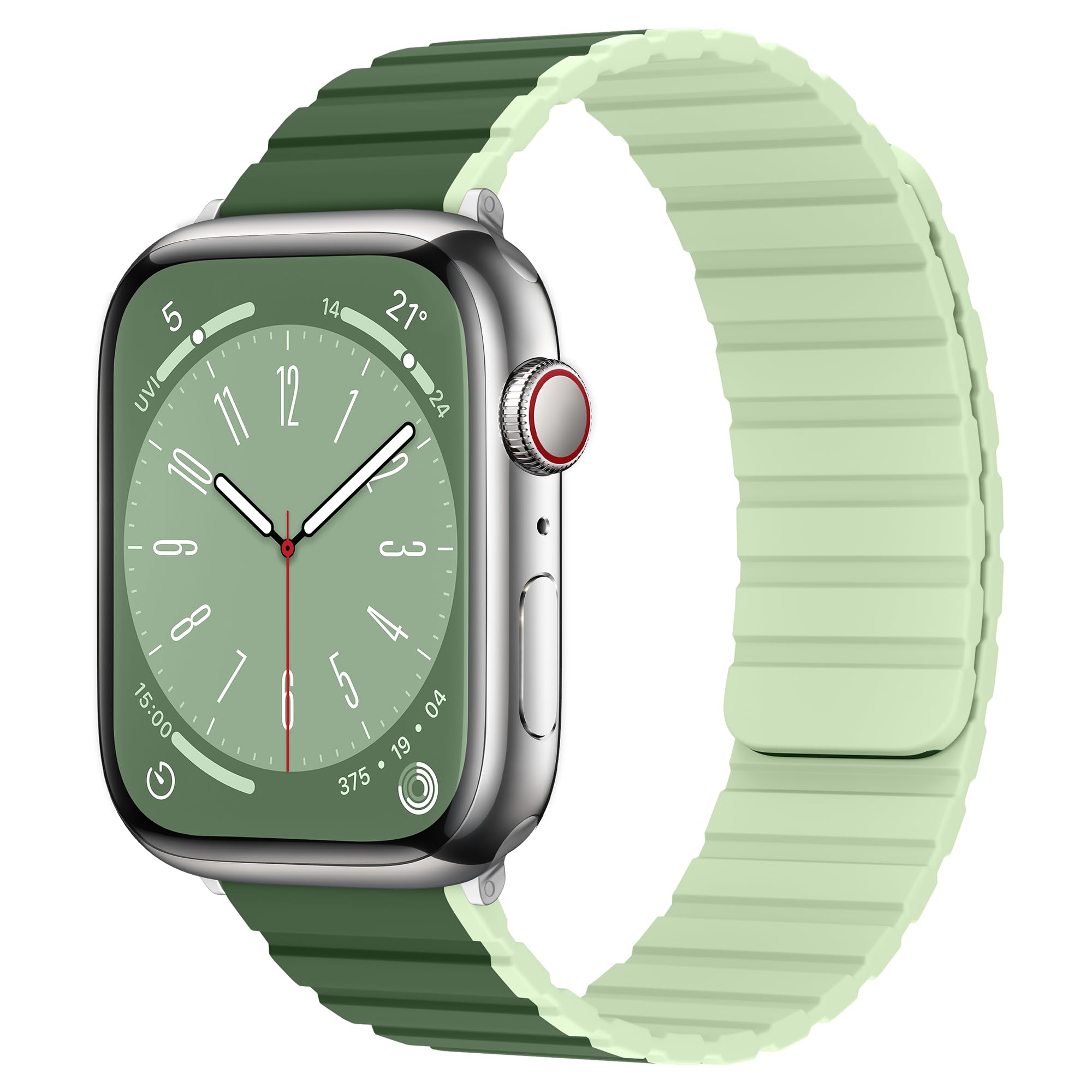 KEYSJEFF Compatible with Apple Watch Straps 45mm 44mm 41mm 40mm, Comfortable Silicone Magnetic Bands for IWatch Series 9 SE 8 7 6 5 4 (Not Include Watch) (B0C9893SBH) Amazon Price History, Amazon Price Tracker