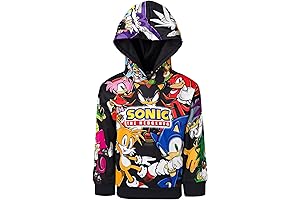 Soniv Fleece Pullover Hoodie | Kid's Sonic the Hedgehog Hoodie