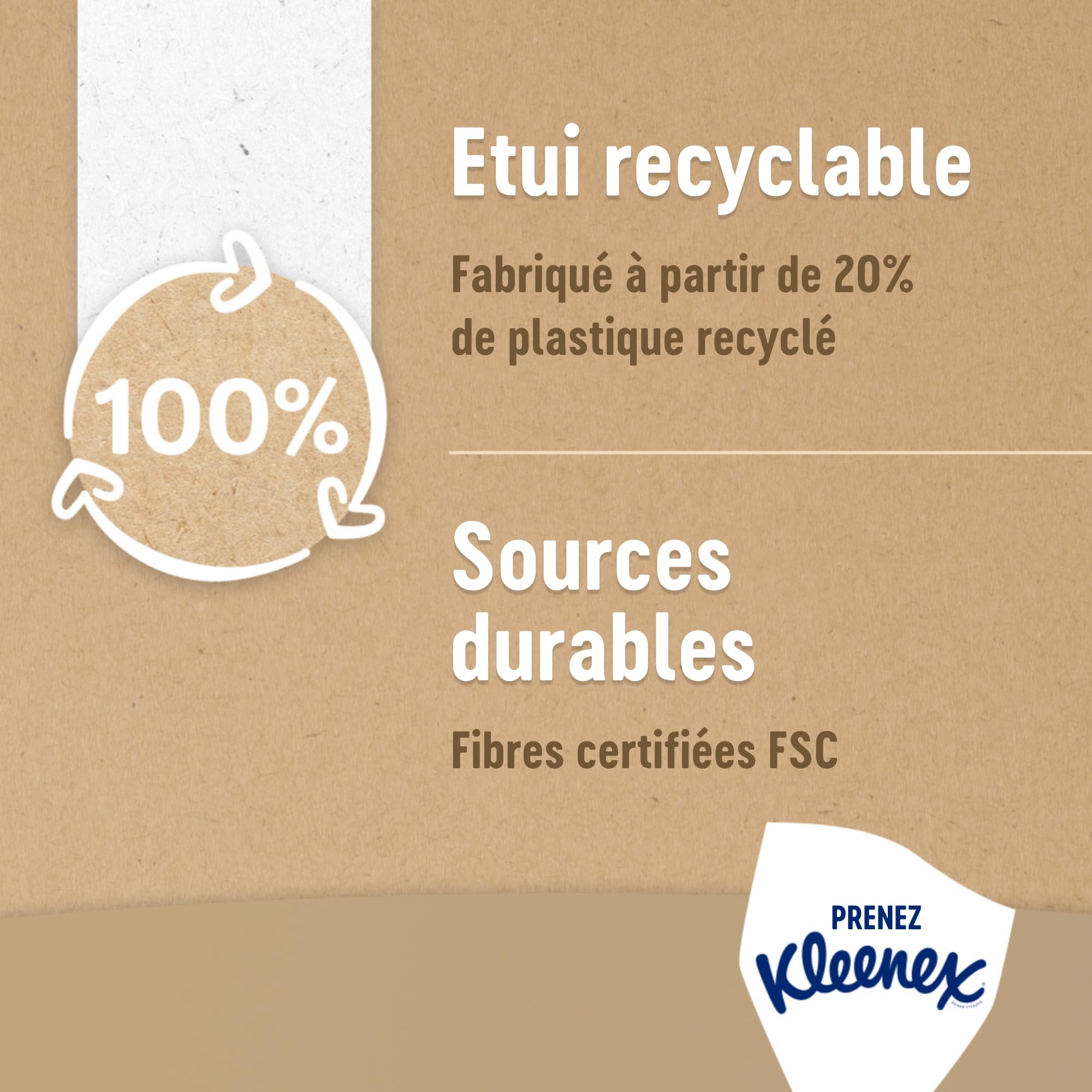Mouchoirs Kleenex® Original Étuis Mini P24 (x20)