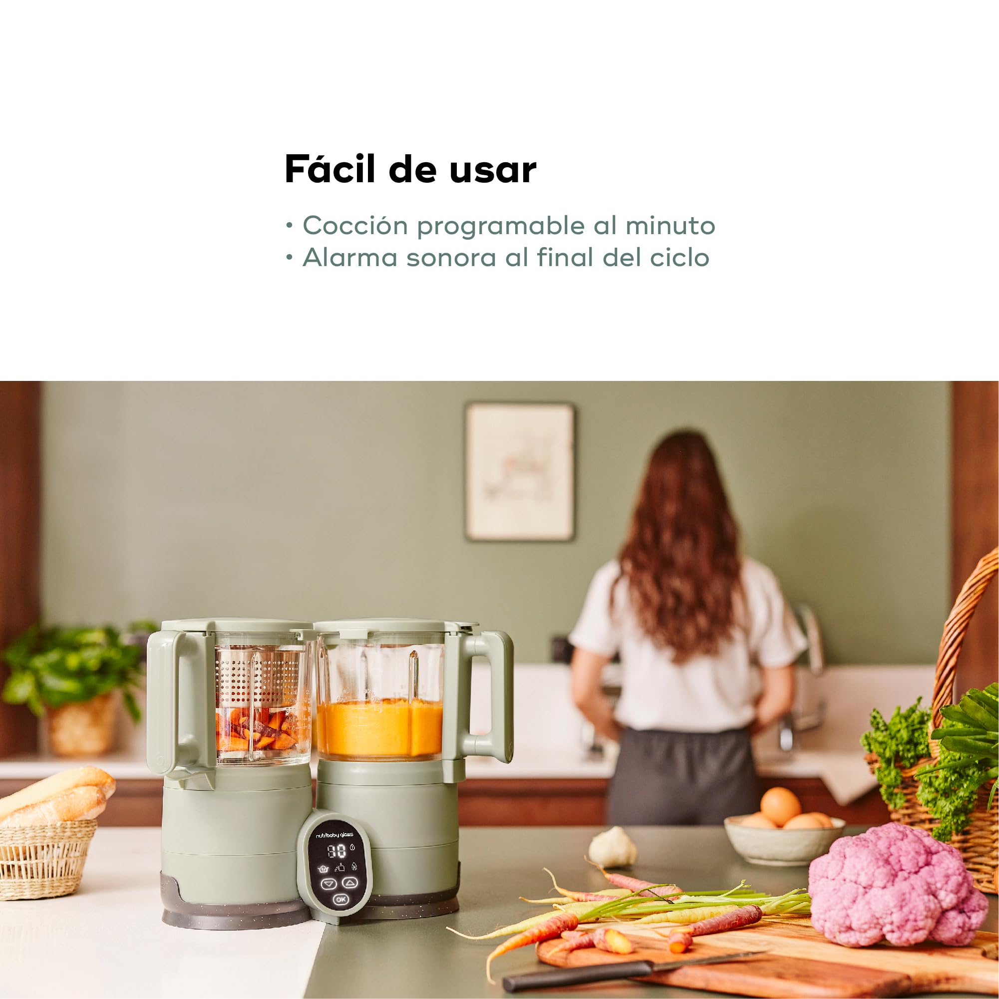 Babymoov Robot de cocina Nutribaby Glass