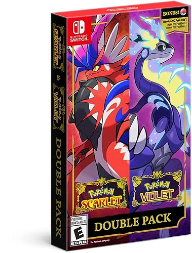 Pokémon Scarlet & Pokémon Violet Double Pack - Nintendo Switch